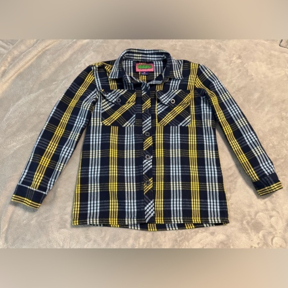 Empyre Flannel Plaid Button-Up Shirt
